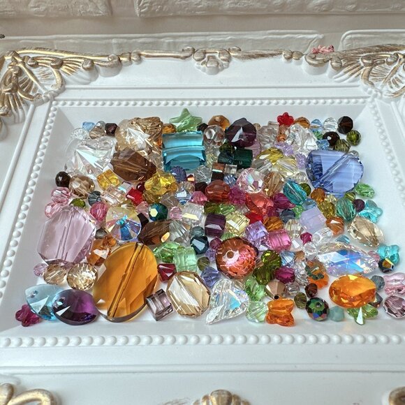 200 Pieces Swarovski Crystals Loose Beads Assortment Mix - Picture 6 of 6